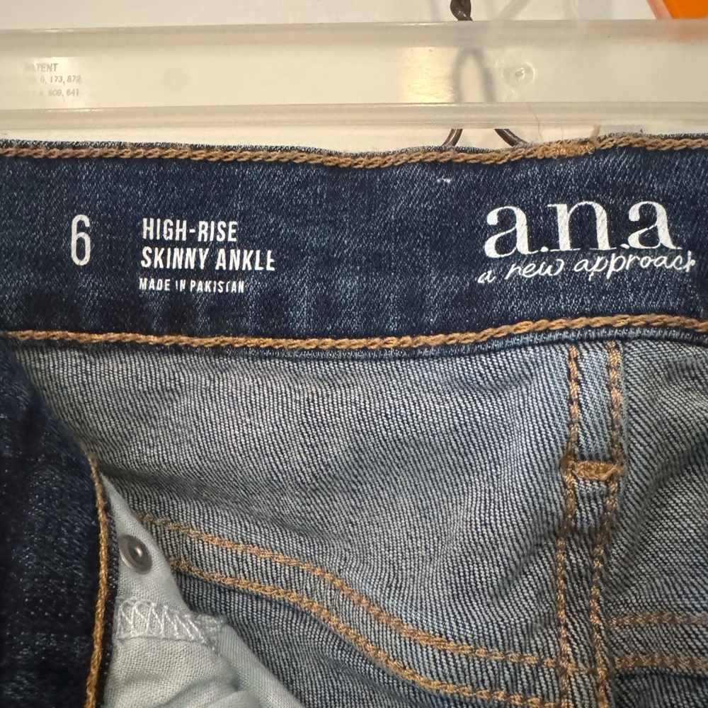 Ana High-Rise Skinny Ankle Jeans